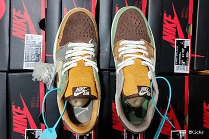 2352 Zion Low Jordan Retro Voodoo Timeless 1 DZ7292- Williamson OG 153  1109